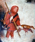 vinterjägare 1410 italien Castello Buonconsiglio,